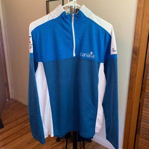 Canada Vancouver 2010 Olympics 1/4 Zip Sweater Official Merch Promo Size Medium